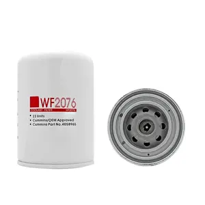 Soğutucu filtre WF2076 SP-1100 H32WF WA956 P552076 için Cummins motor soğutucu filtre WF2076