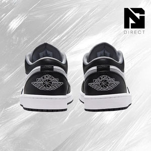 Air Jordan 1 Low 'Negro Gris Medio' Dropshipping, Zapatillas Deportivas de Alta Calidad con Cordones, Antideslizantes, de Diseño Elegante - Product Image 4