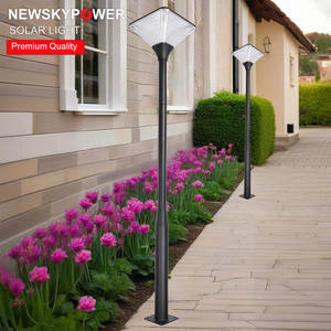 Lampe de jardin solaire de qualité supérieure 160 LED Capacité de luminosité élevée Fonctionnement du crépuscule à l'<span class=keywords><strong>aube</strong></span> <span class=keywords><strong>Sortie</strong></span> 25W pour les solutions d'éclairage paysager - Product Image 2