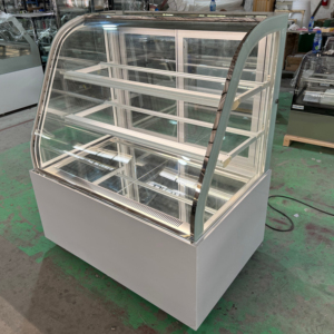 Commercial 3 Layer Floor <strong>Standing</strong> Upright Chiller Bakery Showcase Cake <strong>Display</strong> Cabinet - Product Image 1