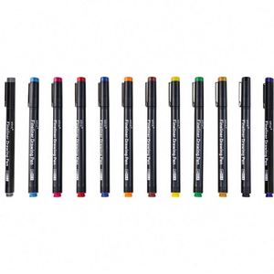 Set of 12 Fine Point Colored Pens Markers and Fineliner Pen for Planner Art <b>Drawing</b> Note Taking and Calendar-Packaged Loosely - Product Image 3