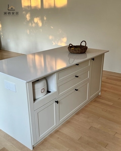 <span class=keywords><strong>Cuisine</strong></span> modulaire écologique sur mesure avec placage en bois naturel, structure en contreplaqué, armoires en aluminium - Product Image 5