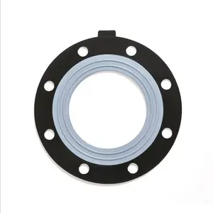 PTFE encapsulated epdm DIN ANSI JIS FF flange gasket