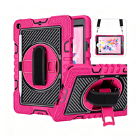 Housse de protection pour tablette en silicone + PC acrylique adaptée aux enfants, coque arrière durable pour Apple iPad 10e génération 10,9'' 2022