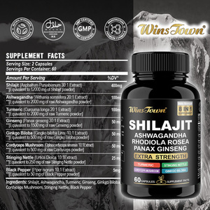 แคปซูล shilajit บริสุทธิ์ออร์แกนิกผลิตภัณฑ์เสริมอาหารเรซินจากหิมาลัย - Product Image 2