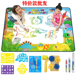 Populer anak-anak mainan pendidikan lukisan doodle pad mainan menggunakan kembali warna gambar lukisan air doodle pad 3 tahun dan lebih tua - Product Image 3