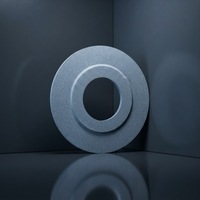 Disque abrasif en céramique à profil convexe simple de qualité industrielle, grain personnalisé, pour le travail de rectification de rainures étroites en aluminium