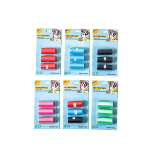 Sacs à déjections canines biodégradables personnalisables en gros, sacs à crottes de chien compostables, sacs pour l'élimination des déchets d'animaux - Product Image 3