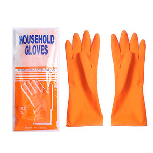 قفازات منزلية من اللاتكس الرخيصة لتنظيف الأطباق، قفازات يد مطاطية لغسل الأطباق - Product Image 3