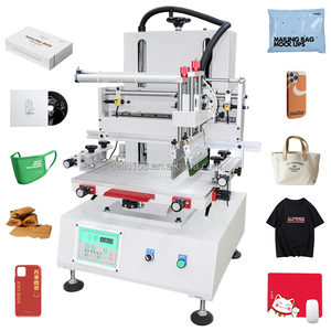 Dễ dàng vận hành bằng tay bán tự động mục đích kép máy in màn hình phẳng Điều kiện Mới Máy tính để bàn máy in áo thun - Product Image 1