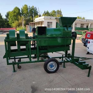 เครื่องเก็บเกี่ยวข้าวโพดอเนกประสงค์ ขับเคลื่อนด้วย PTO ระบบเกียร์ส่งกำลัง เครื่องเก็บเกี่ยวธัญพืชสีเขียว สำหรับข้าวโพดและข้าวฟ่าง - Product Image 4