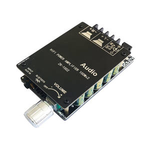เครื่องขยายเสียงดิจิทัล <span class=keywords><strong>ZK</strong></span>-<span class=keywords><strong>1002</strong></span> <span class=keywords><strong>HIFI</strong></span> TPA3116 5.0,บอร์ดสเตอริโอแอมป์ขยายเสียง100W + 100W สำหรับโฮมเธียเตอร์ - Product Image 1