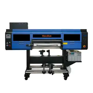 26 anos de fabricação de impressão 60cm 24 polegada plotter máquina uv dtf impressora com laminador 3 I3200 impressora uv para caso celular pho