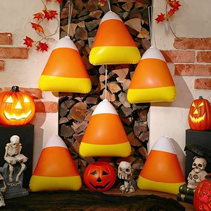 Decorazione Gonfiabile in PVC a Forma di Caramella per Halloween - Palline di Caramella Impermeabili per Esposizione Esterna Festiva - Product Image 4