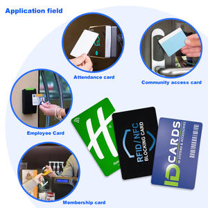 Scheda NFC CR80 stampabile in PVC per stampante a getto d'inchiostro, con RFID intelligente per informazioni studentesche e permessi di lavoro, disponibile in fabbrica - Product Image 5