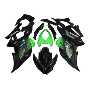 Kit de carenagens personalizadas para motocicleta, peças de motocicleta, abs, plástico para kawasaki ninja 400, 2018, 2010-2019