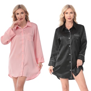 <span class=keywords><strong>Camicia</strong></span> da <span class=keywords><strong>notte</strong></span> all'ingrosso e personalizzata da donna <span class=keywords><strong>di</strong></span> lusso in raso <span class=keywords><strong>di</strong></span> <span class=keywords><strong>seta</strong></span> per le donne <span class=keywords><strong>camicia</strong></span> da <span class=keywords><strong>notte</strong></span> abbottonata da donna <span class=keywords><strong>camicia</strong></span> da <span class=keywords><strong>notte</strong></span> - Product Image 3