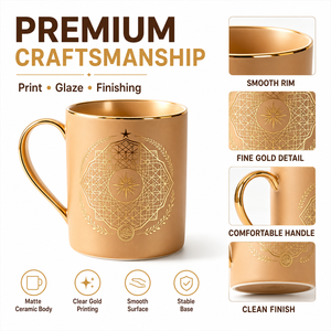 Taza de Café de Terracota Premium con Grabado, Caja de Regalo Corporativa, Empaque Personalizado, Proveedor Mayorista de Artículos para Bebidas - Product Image 4
