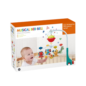 Plástico Educativo Animal Proyección Cama Campana Colgador <span class=keywords><strong>Dormir</strong></span> Juego Bebé <span class=keywords><strong>Cuna</strong></span> Móvil con Música - Product Image 5