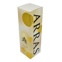 Boîte en carton pliable personnalisée, longue et rectangulaire, pour emballage de cosmétiques et de flacons de parfum
