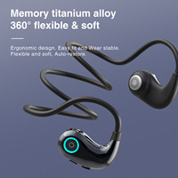 Échantillon gratuit NEEXXT F850 Oreille Ouverte Conduction D'air Sans Fil Sport Casque Antibruit Sport Écouteur Flexible