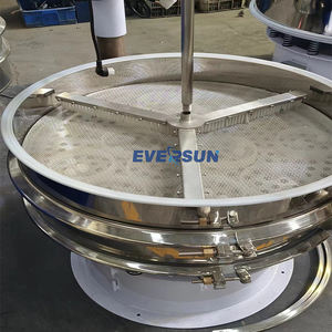 רב-שכבתי רוטרי מסך פריקה אוטומטית חומר נירוסטה רוטט מכונת סינון - Product Image 5