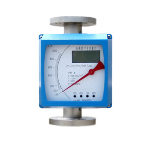 LZD-25 Metal Tube Float Flowmeter 100-1000 L/h Air Gas Stainless Steel Pointer Type Variable Area Flow Meter - Product Image 1