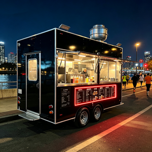 Camion de restauration mobile électrique Citroën rétro vintage avec grill à takoyaki commercial dans le quartier de Sumida à Tokyo - Product Image 1