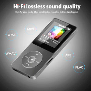 Reproductor MP3 de Diseño Personalizado de Fábrica con Pantalla a Color de 1.8 Pulgadas, Radio FM, Bluetooth, Grabadora de Libros Electrónicos, Compatible con Tarjeta TF, Reproductor de Música Portátil - Product Image 1