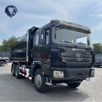 Camion benne basculante Shacman F3000/X3000, 6x4, occasion, pour travaux de construction, exploitation minière dans le désert d'Arabie Saoudite, exportation vers l'Arabie Saoudite