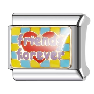 High Quality Stainless Steel Letter Pattern DIY Combination <b>Bracelet</b> Stylish Trendy Charm <b>Bracelet</b> Fashionable Hand Chains Italy - Product Image 3