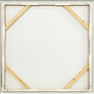 Quadro su tela con cornice, design a foglie testurizzate, 24x24 pollici, per l'arredamento di soggiorno o sala da pranzo - Product Image 5