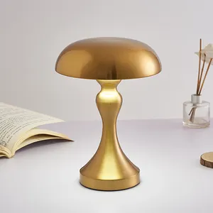 Touch Led Charging cordless Table Lamp Dining Hotel Bar Outdoor Night Light Living Room table lamp mushroom