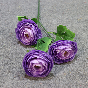 Fiori Artificiali All'Ingrosso: Ghirlanda di Ortensie Viola e Bianche per Matrimoni o Natale, Decorazione per Corridoi, Fiori Finti - Product Image 4