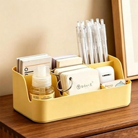 Organisateur de bureau empilable multifonctionnel, boîte à tiroirs modulaire pour fournitures de bureau, maquillage, bijoux, armoire de bureau esthétique en plastique