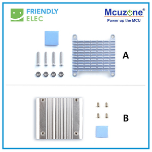 Disipador de Calor de Aluminio para NanoPi NEO/NEO Air/NEO 2/Core/Core2/NEO Plus2 con Pasta Térmica y Tornillos, Paso de 35.4*35.4, Compatible con FriendlyELEC - Product Image 6