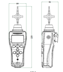0-50000ppm <span class=keywords><strong>CO2</strong></span> <span class=keywords><strong>NDIR</strong></span> gaz sensörü hava kalitesi monitörü - Product Image 4
