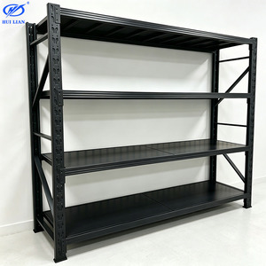 Étagère de stockage industrielle pour entrepôt, en acier laminé <span class=keywords><strong>à</strong></span> froid, revêtement poudré, niveaux personnalisables, étagère <span class=keywords><strong>à</strong></span> <span class=keywords><strong>palettes</strong></span> sans boulons - Product Image 1
