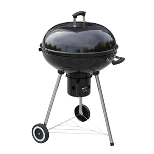 Grils d'extérieur OEM pour <span class=keywords><strong>barbecue</strong></span>/<span class=keywords><strong>barbecue</strong></span> Grilles à charbon de bois Kamado en forme de pomme classiques noires avec trépied mobile - Product Image 1