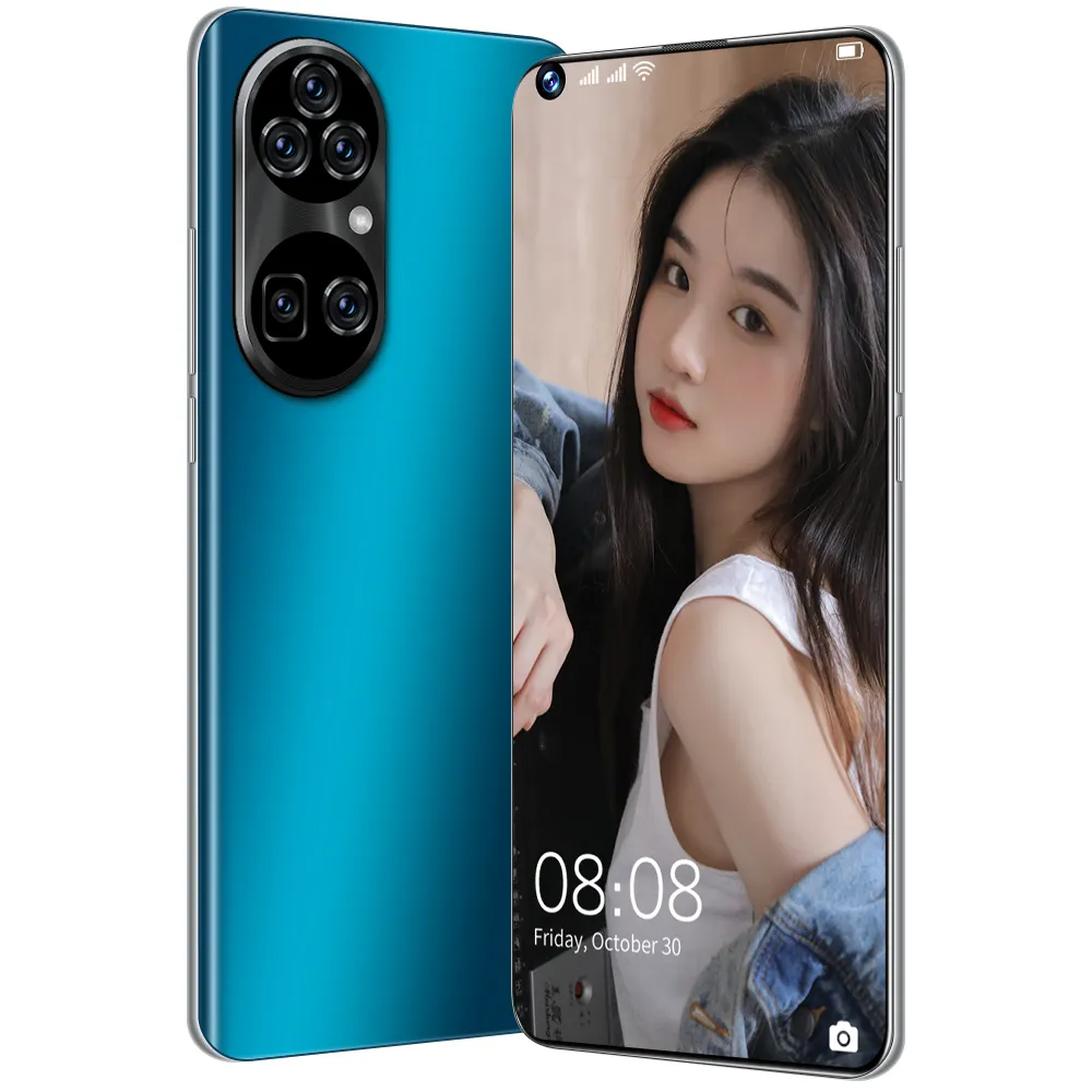 P50 pro+ online using New 7.3 Inch Mobilephone 16+512GB P50Pro+ Android 11 Smartphone mobile phones 5g mobile phones