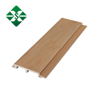 Panneaux muraux en PVC en gros, imperméables, pour extérieur et intérieur, panneaux composites en bois WPC pour la décoration intérieure