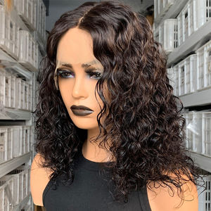 Venta al por mayor 10A vendedores vietnamitas de pelo crudo Natural 100% extensiones de cabello humano para mujeres negras 180 densidad T parte pelucas delanteras - Product Image 5