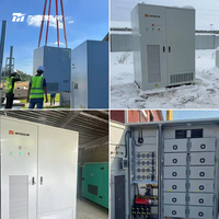 Armoire de stockage d'énergie Mate 100kW 232kW 125kW 261kWh Système de batterie LiFePO4 à refroidissement liquide Protection IP55 Hybride Commercial