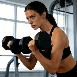 Nouveaux Haltères à 12 Côtés 2026 de 2,5KG à 50KG en Acier Massif et Matériau Écologique pour l'Entraînement de la Force des Mains et des Bras à Domicile - Product Image 3