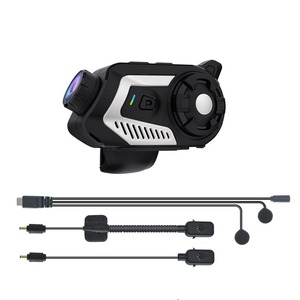 摩托车耳机 4K 高清摄像头 无线对讲机 适用于全盔 - Product Image 2
