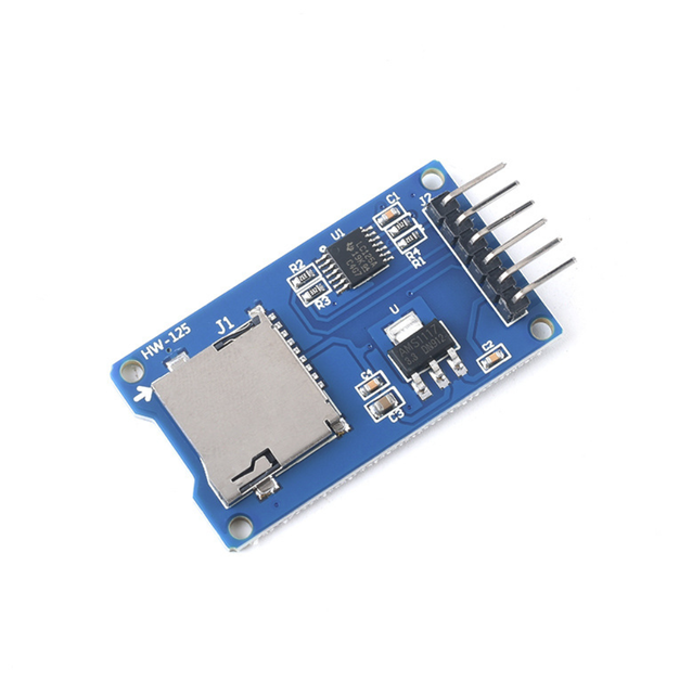 Card Module SPI Interface TF Card Reader/Writer with Level Shifter Chip
