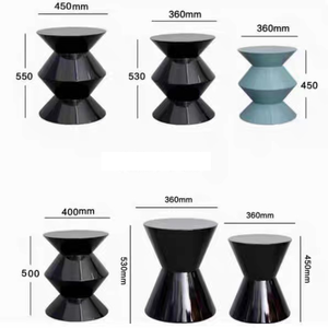 Table basse d'idées de concepteur minimaliste moderne nordique pour la table basse en verre de dessus de salon - Product Image 4