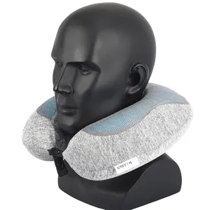 यू के आकार का मेमोरी फोम Headrest तकिया यात्रा गर्दन तकिया कार गर्दन तकिया अनुकूलित