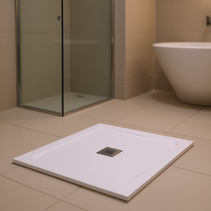 Plato de Ducha Bliss Quadro Line 70 x 70 cm Beige 1015 - Product Image 3