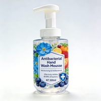 Savon liquide moussant pour les mains à la glycérine et aux agrumes antibactérien en gros, recharge transparente, léger, hydratant, fait à la main, naturel, doux
